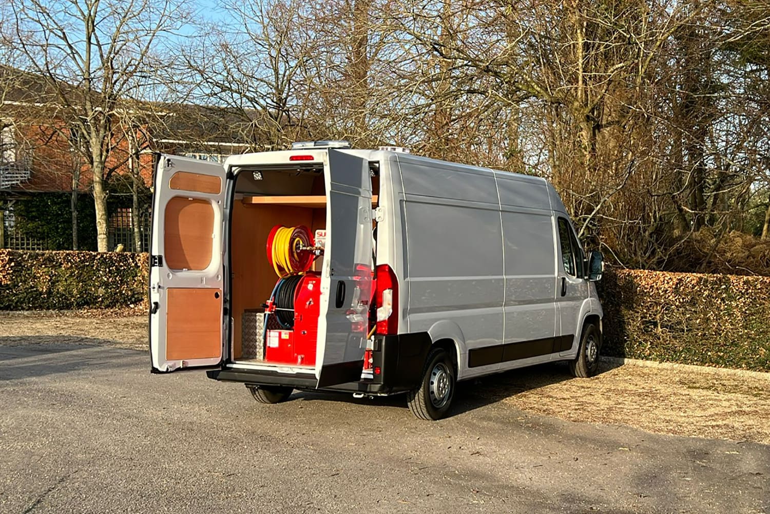 drainage van hire, capital fleet solutions, superset 35 hp